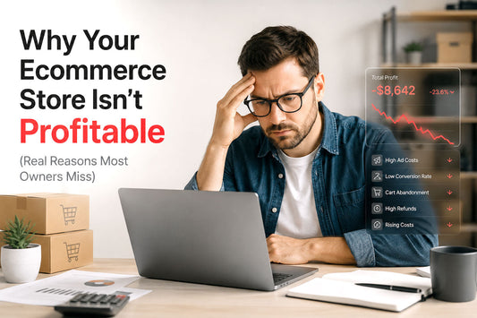 Why Your Ecommerce Store Isn’t Profitable (Real Reasons Most Owners Miss)