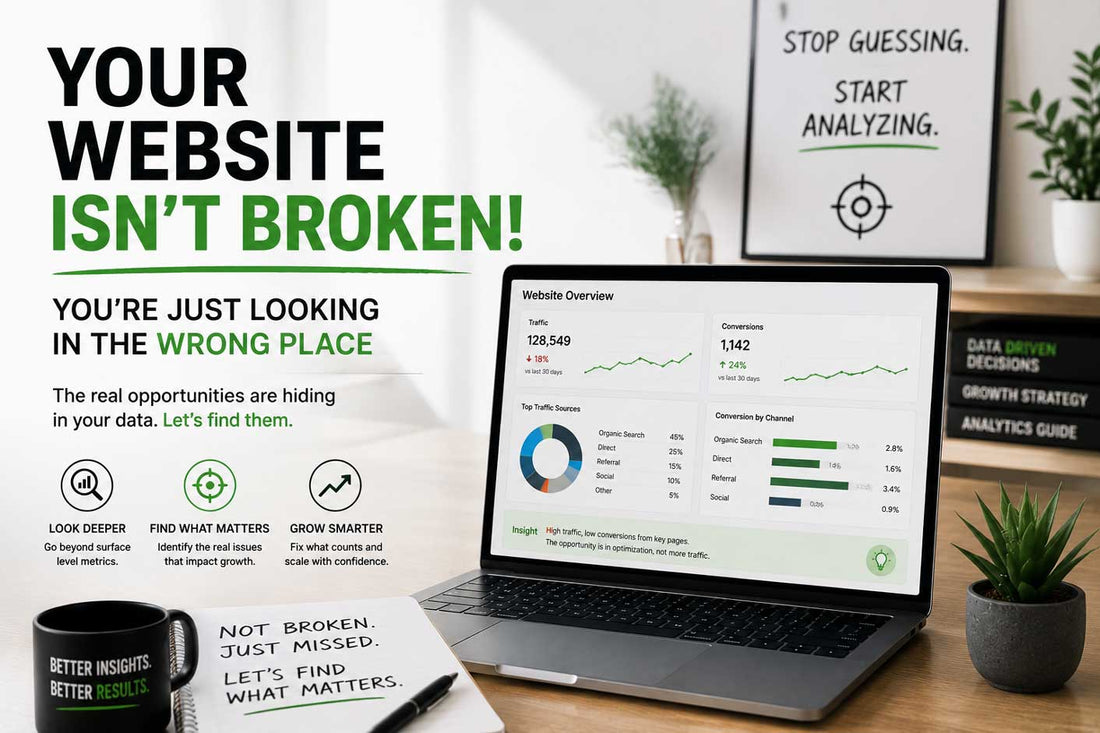 Your Website Isn’t Broken! You’re Just Looking in the Wrong Place